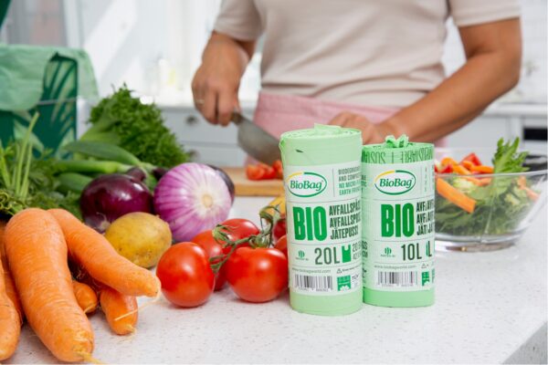 BioBag 20L šiukšlių maišai su rankenomis (20 vnt.) - Image 2