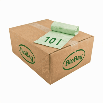 BioBag 10L šiukšlių maišai – 1 dėžė