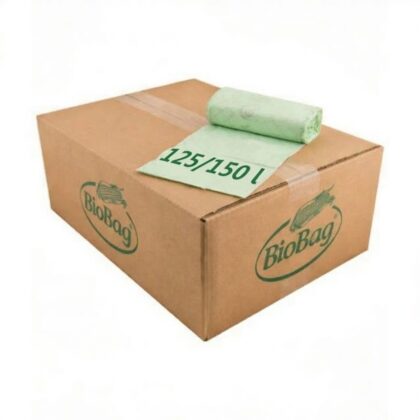 BioBag 125-150L  šiukšlių maišai – 1 dėžė
