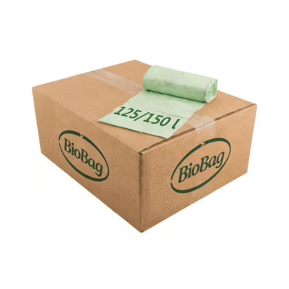 BioBag 125-150L  šiukšlių maišai – 1 dėžė