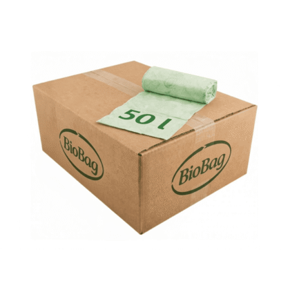 BioBag 50L Superline šiukšlių maišai – 1 dėžė