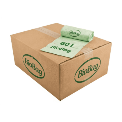 BioBag 60L Superline šiukšlių maišai – 1 dėžė